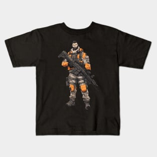 Tactical Armored Soldier Kids T-Shirt